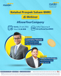 Mengulas Prospek Saham BMRI di Webinar #KnowYourCompany